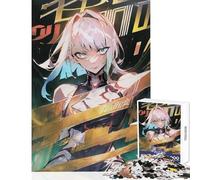 Rompecabezas de 1000 Piezas para Adultos diseño de Chica guerrera MIA Ideal para Decorar el hogar como Juguetes Obras de Arte Regalos Juegos Familiares con póster a Juego y Hoja de Trivia 38x26cm