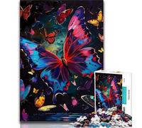 Rompecabezas de 1000 Piezas para Adultos diseño de Conejo psicodélico 1000 Piezas para Adolescentes Juego desafiante Juguetes decoración de Pared cumpleaños y Navidad 75x50cm