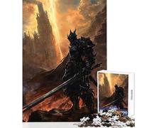 Rompecabezas de 1000 Piezas para Adultos diseño de Dark Sentinel of The Abyss Ideal para Decorar el hogar Obras de Arte Regalos Juegos educativos Actividades Divertidas en casa tamaño 38x52cm