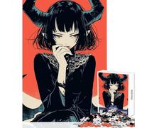 Rompecabezas de 1000 Piezas para Adultos diseño de Demonio Familia con Piezas aleatorias Que se entrelazan tamaño 38x52cm