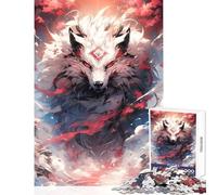 Rompecabezas de 1000 Piezas para Adultos diseño de Dios Lobo Juguete Educativo Regalo de cumpleaños Juegos relajantes colección de Artistas Bellas Artes tamaño 38x52cm