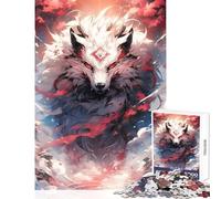 Rompecabezas de 1000 Piezas para Adultos diseño de Dios Lobo Juguetes antiestrés Regalos de Amigo Secreto Juegos educativos Cada Pieza es única Tamaño: 38x26cm