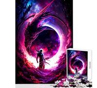 Rompecabezas de 1000 Piezas para Adultos diseño de Dios póster y Hoja de Trivia a Juego 38x52cm