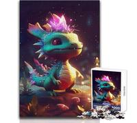 Rompecabezas de 1000 Piezas para Adultos, diseño de dragón Espacial, Juego de desafío único, Carrera de Velocidad Manual, Juguete Educativo, tamaño 38x26cm