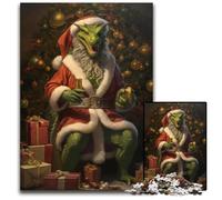 Rompecabezas de 1000 Piezas para Adultos diseño de dragón Navidad Sweet14 de Madera Ideal para Decorar Familia 1000 Piezas (75 x 50 cm)