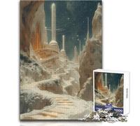 Rompecabezas de 1000 Piezas para Adultos, diseño de exploración de Planetas, decoración del hogar, Juego Educativo, Regalo de cumpleaños (tamaño 38x26cm)
