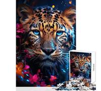 Rompecabezas de 1000 Piezas para Adultos diseño de Explorador felino decoración del hogar Juguetes Regalos de Amigo Secreto Juego práctico Entrena tu Cerebro y Tus Manos tamaño 38x52cm