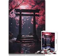 Rompecabezas de 1000 Piezas para Adultos, diseño de fantasía Japonesa, para un Momento de Tranquilidad Relajante, Ajuste Firme, Corte Limpio, Juguete de 38x52cm