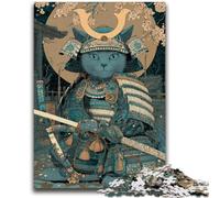 Rompecabezas de 1000 Piezas para Adultos, diseño de Gato Ninja, desafiantes Juegos Familiares, Juguete DIY para decoración de Pared del hogar, Regalos de 26x38cm