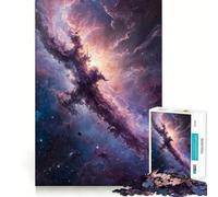 Rompecabezas de 1000 Piezas para Adultos,diseño de Grieta Celestial,Juego de Ajuste preciso,Juguete para desarrollar Habilidades cognitivas,Ideal para Momentos de relajación y como Regalo Festivo