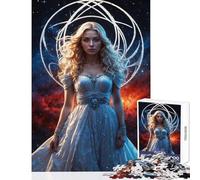 Rompecabezas de 1000 Piezas para Adultos diseño de guardián Celestial Ideal para cumpleaños Juego Educativo interacción Entre Padres e Hijos (tamaño 38x26cm)