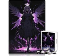 Rompecabezas de 1000 Piezas para Adultos, diseño de la Ascensión del Ángel Caído, Ideal para Disfrutar del Tiempo Libre, con un Ajuste preciso y Divertido, tamaño 38x26cm