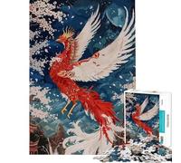 Rompecabezas de 1000 Piezas para Adultos diseño de la Leyenda del Fénix Fabricado en Japón Juguete antiestrés Ideal para Regalar (tamaño 38x26cm)