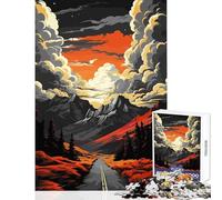 Rompecabezas de 1000 Piezas para Adultos diseño de Libertad Natural decoración del hogar Juguetes Regalo Divertido Juego práctico descompresión Intelectual tamaño 50x75cm