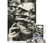 Rompecabezas de 1000 Piezas para Adultos diseño de Locura decoración del hogar Juguetes Obras de Arte Regalo Juego Educativo difícil y desafiante tamaño 38x26cm