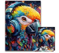 Rompecabezas de 1000 Piezas para Adultos, diseño de Loros de Colores, Rompecabezas de Alta dificultad para Adolescentes, 26x38cm/10,23x14,96 Pulgadas.