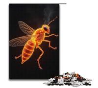 Rompecabezas de 1000 Piezas para Adultos diseño de luciérnagas cumpleaños para Adolescentes a Partir de 14 años (38 x 26 cm).