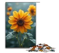 Rompecabezas de 1000 Piezas para Adultos diseño de Mariposas Amor y Flores de Madera Juego desafiante 1000 Piezas (75 x 50 cm)