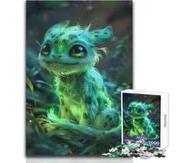 Rompecabezas de 1000 Piezas para Adultos, diseño de Monstruo del Bosque sin esponjosidades, para Disfrutar de un Tiempo de Ocio Tranquilo, Ajuste Estable, Corte preciso, tamaño del Juguete: 50x75cm