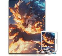 Rompecabezas de 1000 Piezas para Adultos, diseño de Monstruo Lobo Legendario, Relajante, Suave, para Actividades de Ocio, Corte Fino y Suave, tamaño 38x52cm