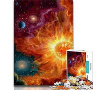 Rompecabezas de 1000 Piezas para Adultos, diseño de Nebulosa de la Vía Láctea, Juego desafiante, Juguetes, decoración de Pared, cumpleaños y Navidad (tamaño 75x50cm)