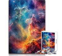 Rompecabezas de 1000 Piezas para Adultos, diseño de Nebulosa Infinita, Ideal para Disfrutar de Momentos de Paz y Tranquilidad, con Corte de Alta precisión, tamaño 50x75cm