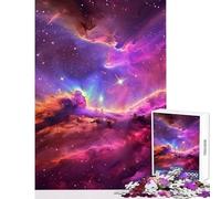 Rompecabezas de 1000 Piezas para Adultos diseño de nebulosas Juguete para decoración de Pared Regalo de cumpleaños Juego práctico Que Mejora el Amor Entre Parejas tamaño 50x75cm