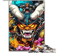 Rompecabezas de 1000 Piezas para Adultos, diseño de Ninja japonés, difícil de superar para Adolescentes, Juegos educativos, Regalos, 50x75cm