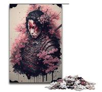 Rompecabezas de 1000 Piezas para Adultos diseño de Ninja japonés Juego Educativo Juguete de desafío 1000 Piezas (38 x 26 cm)
