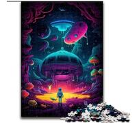 Rompecabezas de 1000 Piezas para Adultos, diseño de niño en un Espacio alucinante Fabricado en cartón Ideal para Actividades en casa, Regalo de cumpleaños o de Viaje 1000 Piezas(26x38cm)