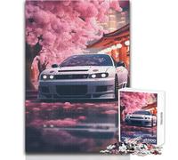Rompecabezas de 1000 Piezas para Adultos, diseño de Nissan Sakura japonés, Juego Educativo Familiar, Regalo para Mujeres, Regalo de Amigo Secreto, tamaño 50x75cm