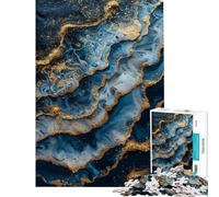 Rompecabezas de 1000 Piezas para Adultos diseño de Olas Doradas en la Playa Ideal para Adolescentes Rompecabezas de Bricolaje con Corte de precisión un Reto para completar (tamaño 38x52cm)