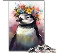 Rompecabezas de 1000 Piezas para Adultos, diseño de Oso Polar bebé de Madera, Ideal como decoración o Regalo de cumpleaños 50x75cm para cumpleaños, Fiestas y Ocasiones Especiales