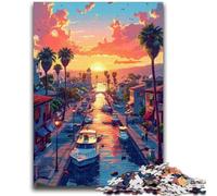 Rompecabezas de 1000 Piezas para Adultos, diseño de Paisaje de Anime, Ideal para aliviar el estrés, para Pasar el rato y la Estancia, decoración Mayores de 14 años, 38x26cm