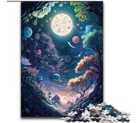 Rompecabezas de 1000 Piezas para Adultos, diseño de paisajes espaciales Locos, tamaño 26x38cm, Ideal para Adolescentes y coleccionistas, Ideal como decoración del hogar y Regalo de Viaje.