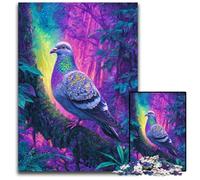 Rompecabezas de 1000 Piezas para Adultos, diseño de Paloma de fantasía, de cartón, Ideal para una Noche de Juegos en Familia, Obra de Arte Decorativa DIY, 26x38cm