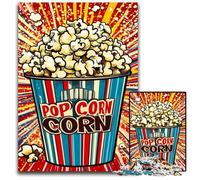 Rompecabezas de 1000 Piezas para Adultos, diseño de Palomitas de maíz, Ideal para Adolescentes, decoración DIY y diversión para estimular el Cerebro, 50x75cm