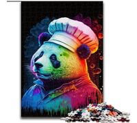 Rompecabezas de 1000 Piezas para Adultos,diseño de Panda Cocinero,Hecho de cartón,Juego de Actividades Familiares para Adolescentes,Rompecabezas de decoración del hogar DIY,Regalo de 1000 Piezas