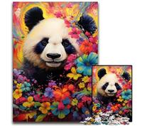 Rompecabezas de 1000 Piezas para Adultos, diseño de Pandas, Colorido, Juego de ingenio para Adolescentes, Fiestas, 50x75cm/19,68x29,52 Pulgadas.