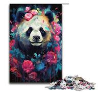Rompecabezas de 1000 Piezas para Adultos diseño de Pandas de Colores Juego Educativo Juguete de desafío 1000 Piezas (38 x 26 cm)