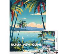 Rompecabezas de 1000 Piezas para Adultos diseño de Papúa Tropical Escape decoración del hogar Juguetes Obras de Arte Regalo Juego Educativo Actividades Divertidas en casa tamaño 38x26cm