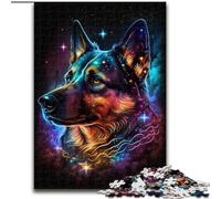Rompecabezas de 1000 Piezas para Adultos, diseño de Pastor cósmico de cartón, tamaño 26x38cm, Ideal para decoración del hogar, Juego de ingenio para Adolescentes y familias.