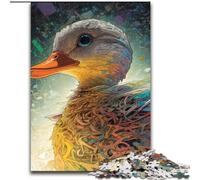 Rompecabezas de 1000 Piezas para Adultos, diseño de Patito, Ideal para Decorar la Pared del hogar y como Regalo Familiar (tamaño 26x38cm)