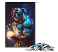Rompecabezas de 1000 Piezas para Adultos diseño de Perro bóxer para Juego Educativo desafío Juguete Obra de Arte Regalo 75 x 50 cm