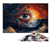 Rompecabezas de 1000 Piezas para Adultos, diseño de Pianista psicodélico, Rompecabezas imposibles para Adultos, decoración del hogar, Regalo, Juego de ingenio, 50x75cm/19,68x29,52 Pulgadas