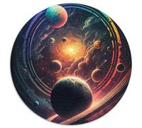 Rompecabezas de 1000 Piezas para Adultos, diseño de Planetas y Universos, de cartón, cumpleaños, Fiestas y decoración del hogar (67,5x67,5cm)