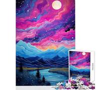 Rompecabezas de 1000 Piezas para Adultos diseño de Prado Alpino Arroyo Juguete para decoración de Pared Obra de Arte Regalo Juego práctico colección de Artistas Bellas Artes tamaño 38x52cm