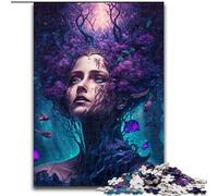 Rompecabezas de 1000 Piezas para Adultos, diseño de Princesa submarina Un Rompecabezas desafiante para Adolescentes, decoración del hogar o Regalo Tamaño 50x75cm