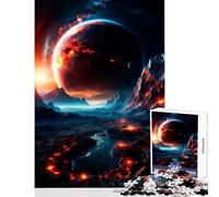 Rompecabezas de 1000 Piezas para Adultos diseño de satélite Natural Juguetes antiestrés Regalos de Amigo Secreto para Juegos educativos Adecuado para decoración de Escritorio tamaño 50x75cm