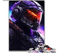 Rompecabezas de 1000 Piezas para Adultos, diseño de Soldado Espacial, Rompecabezas de 1000 Piezas para Adultos, decoración del hogar, Juego de ingenio para Adolescentes, tamaño 26x38cm
